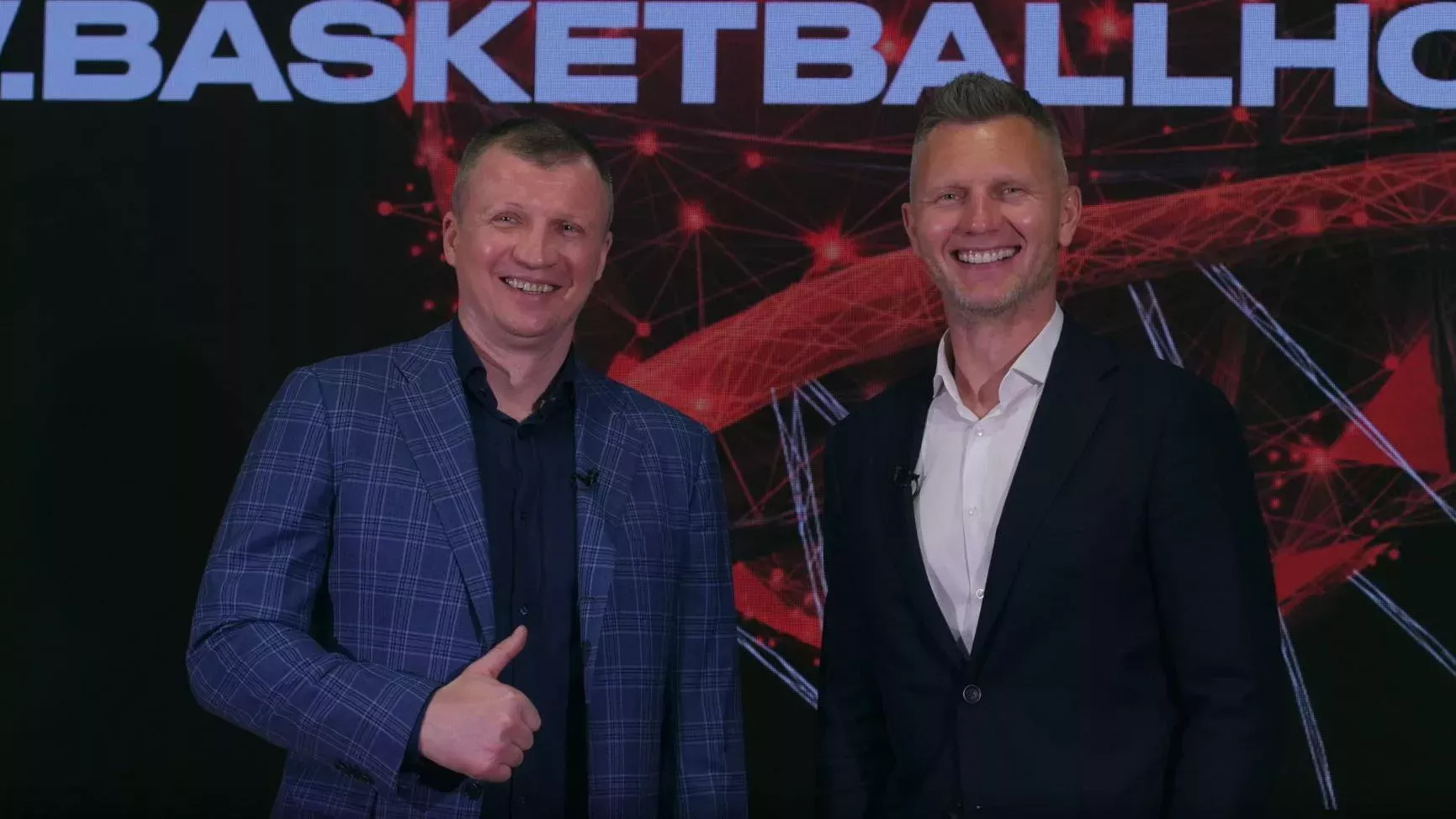 To­mas Pa­čė­sas ir Ri­man­tas Kau­kė­nas, „Bas­ket­ball Hol­ding Com­pa­ny“ pe­rė­mus „Dzū­ki­ją“. Spor­tas.lt nuotr.