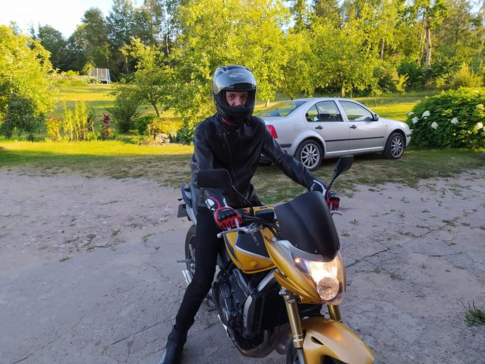 Mokytojas Mindaugas Visockas: „Meile motociklams užsikrėčiau turbūt dar vaikystėje.“
