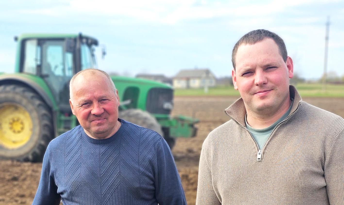 Ūkininkai Mindaugas ir Justinas Anušauskai