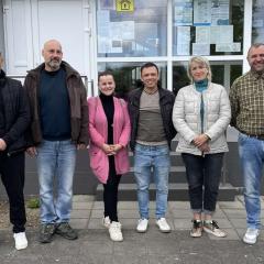 Raitininkų bendruomenės naujoji valdyba su pirmininke ir revizorium