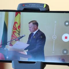 A. Vrubliauskas. Z. Šilinsko | Laikraščio „Alytaus naujienos“ nuotr.