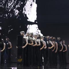 „Aušrinės“ ir „Vakarės“ jungtinis kolektyvas. V. Černiausko nuotr.