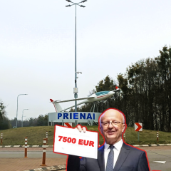 Kaltu „čekiukų“ byloje pripažintas Prienų r. meras A. Vaicekauskas