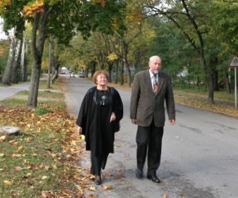 Danutė ir Liudas Vaitkai. Gyvenimas Alytuje. 2004 metai. Zi­tos Stan­ke­vi­čie­nės nuotr. 