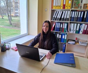 Aistė Janavičiūtė, VšĮ Tėviškės namai socialinė darbuotoja. 